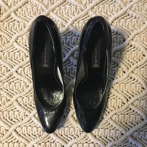 Black Patent  Heels